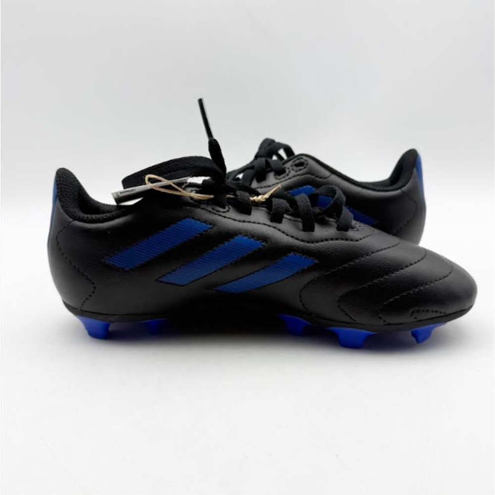 Adidas Youth Goletto VIII Firm Ground Soccer Cleats Size 13 K Black Blue NWOB - Picture 4 of 12